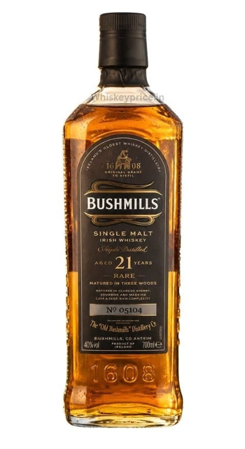 Bushmills 21 Year Old Single Malt Irish Whiskey