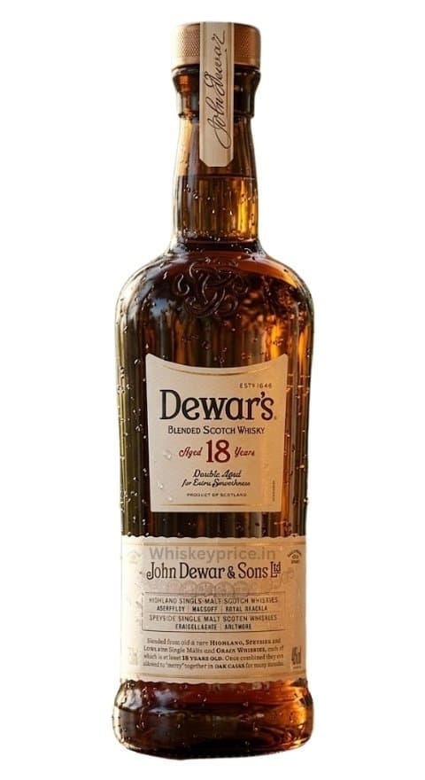 Dewars 18 Year Old Blended Scotch Whisky