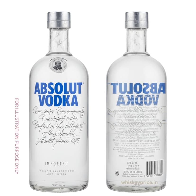 Absolut Vodka Price in Hyderabad | 750ml | Tasting Notes