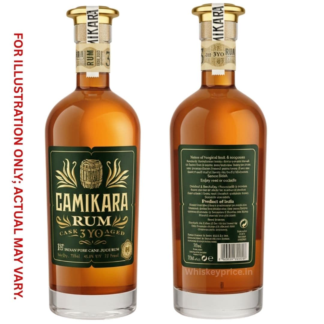 Camikara RUM latest price in India| Review | Tasting Notes
