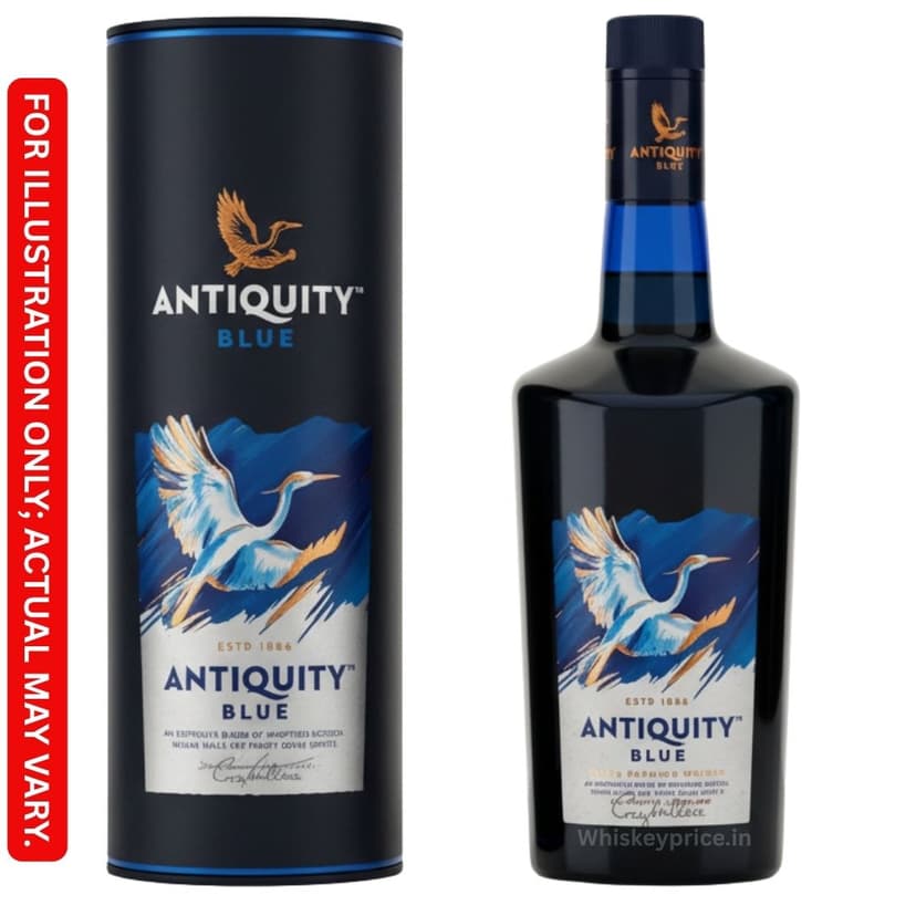 Antiquity Blue Premium Whisky Updated Price in Delhi & Mumbai