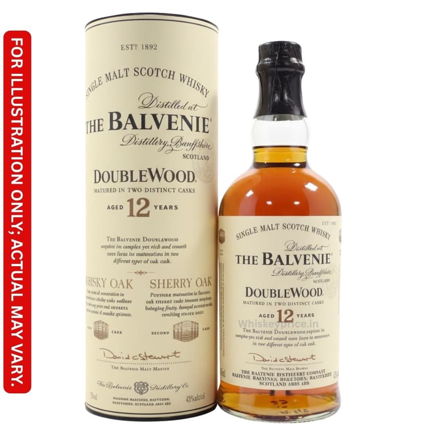 The Balvenie DoubleWood 12 Year Old Price in Delhi I Mumbai