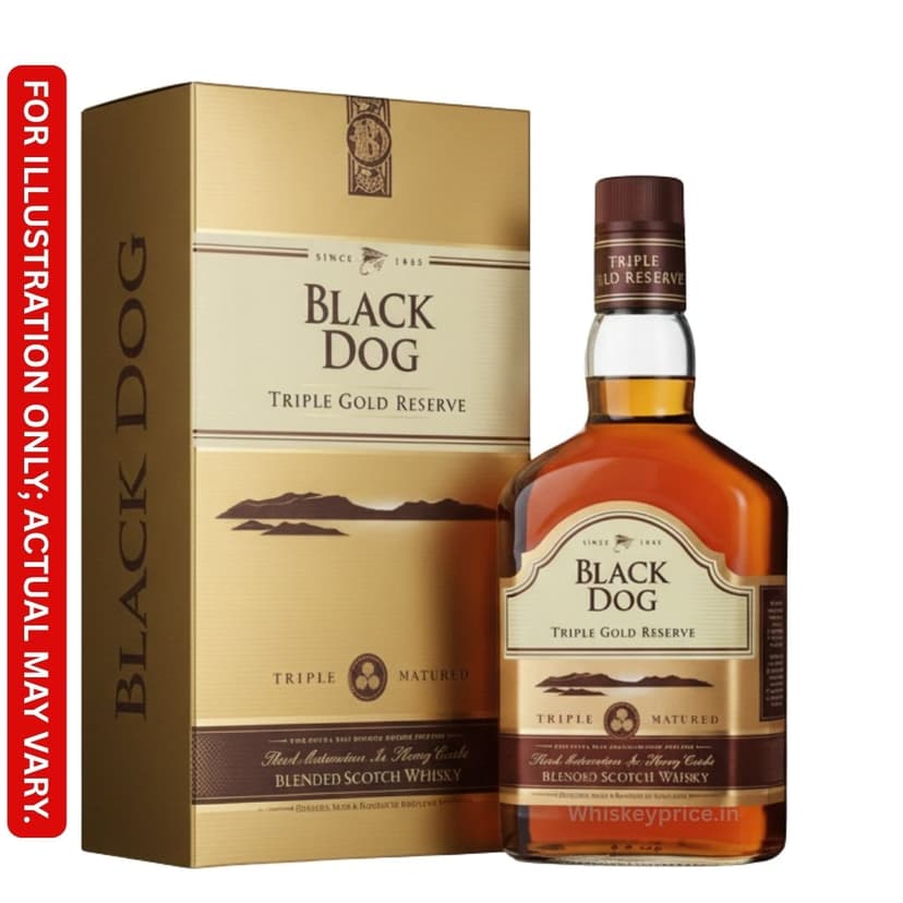 Black Dog Triple Gold Reserve Latest Price in Delhi & Mumbai