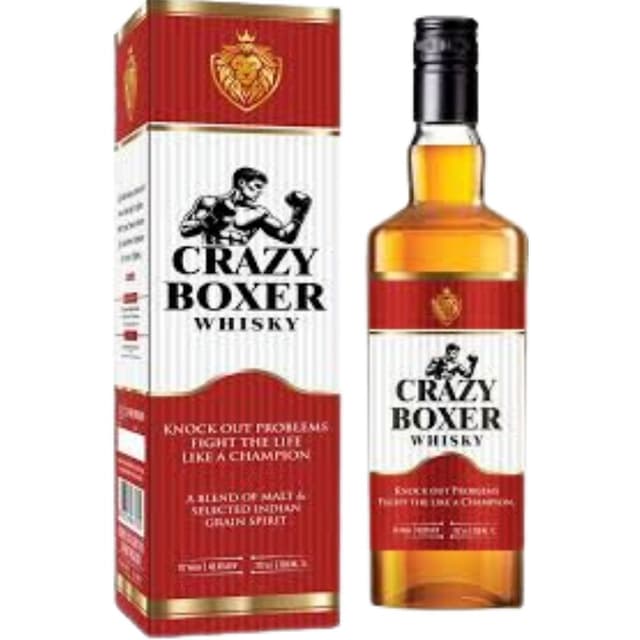 Crazy Boxer Whisky Price in India: Updated 2026 Rates