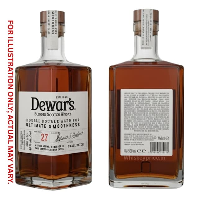 Dewar's 27 Year Old Whisky Price in India