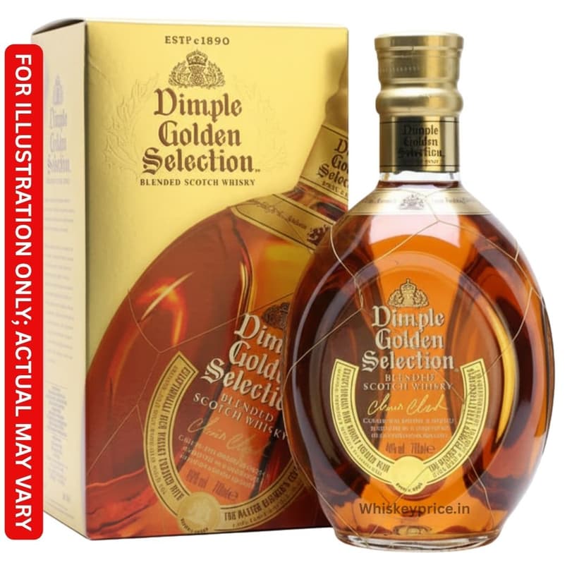 Dimple Golden Selection Blended Scotch Whisky Price In India
