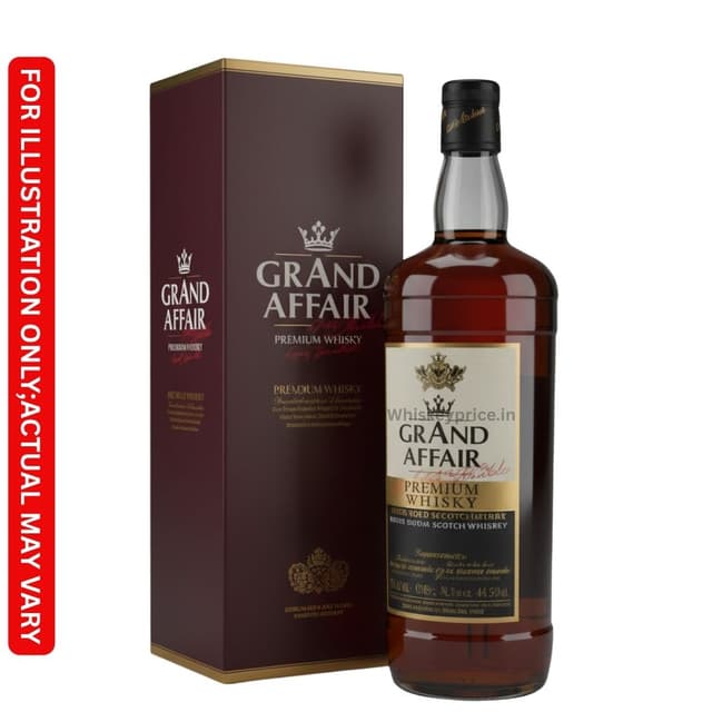 Grand Affair Premium Whisky Updated 2026 Price In India