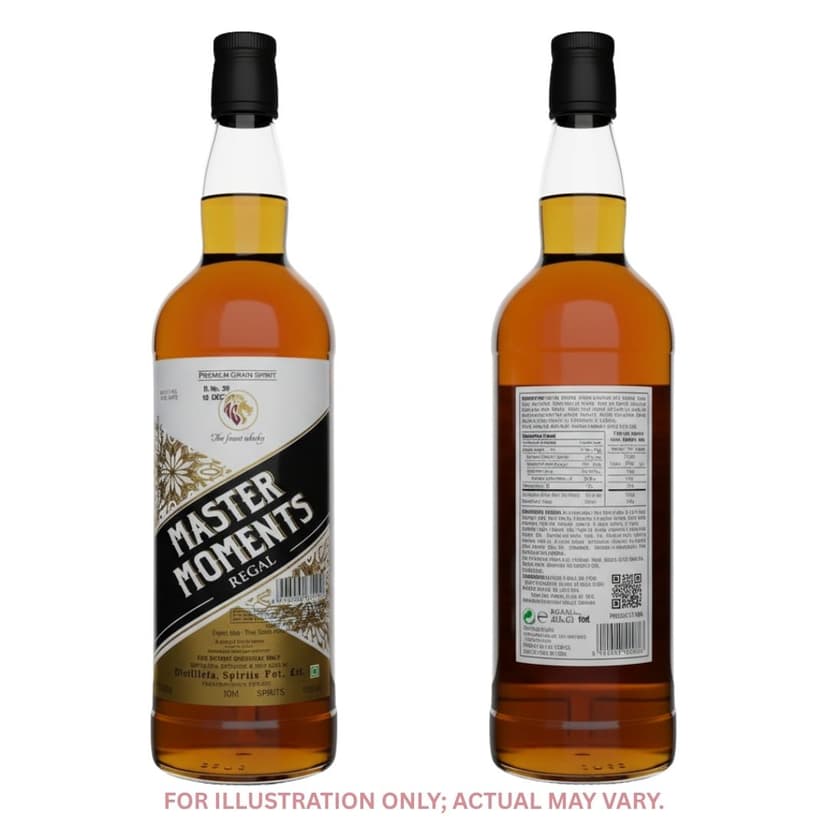 Master Moments Regal Whisky latest price in India