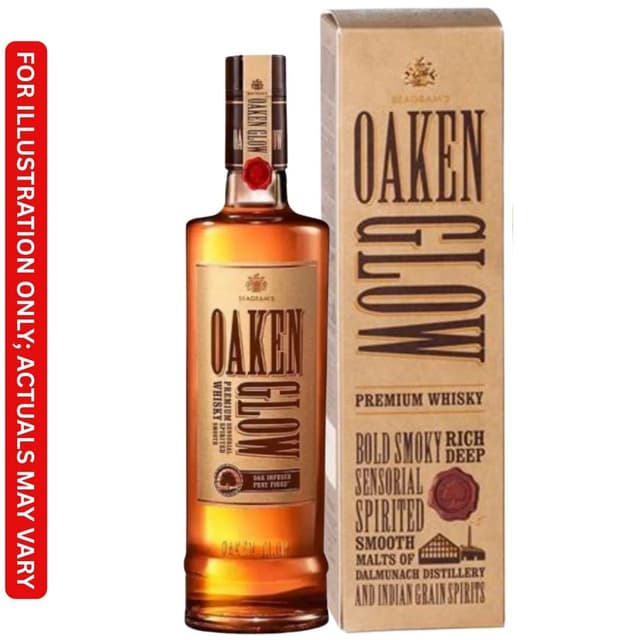 Oaken Glow Blended Whisky Updated 2026 Price In India