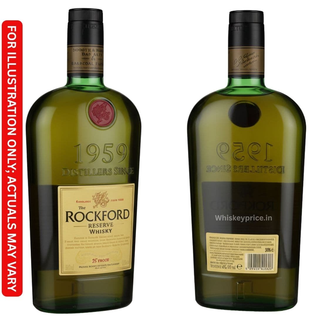 Rockford Reserve Whisky Price in MP | 750ml | Tasting Notes