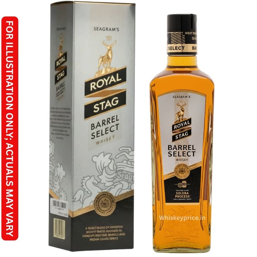 Royal Stag Barrel Select Whisky price in Kolkata | 750ml |