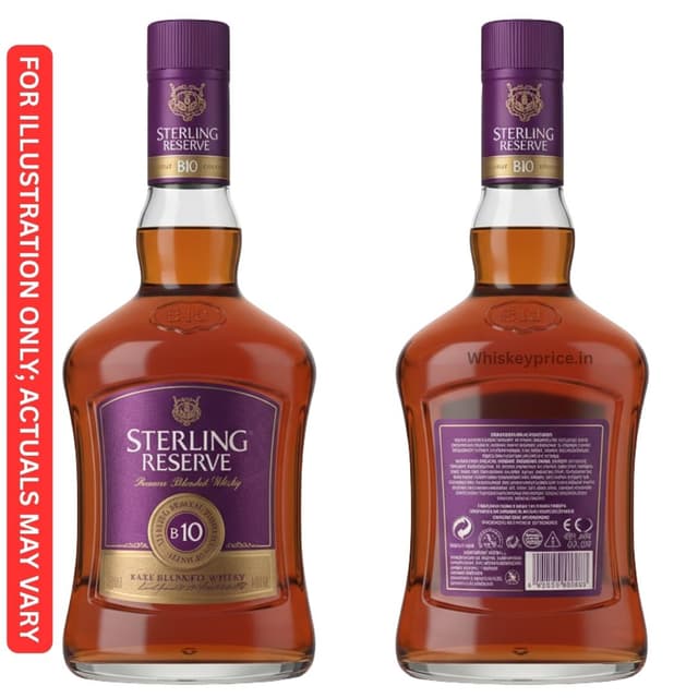 Sterling Reserve B10 Price | 750ml | Tasting Notes