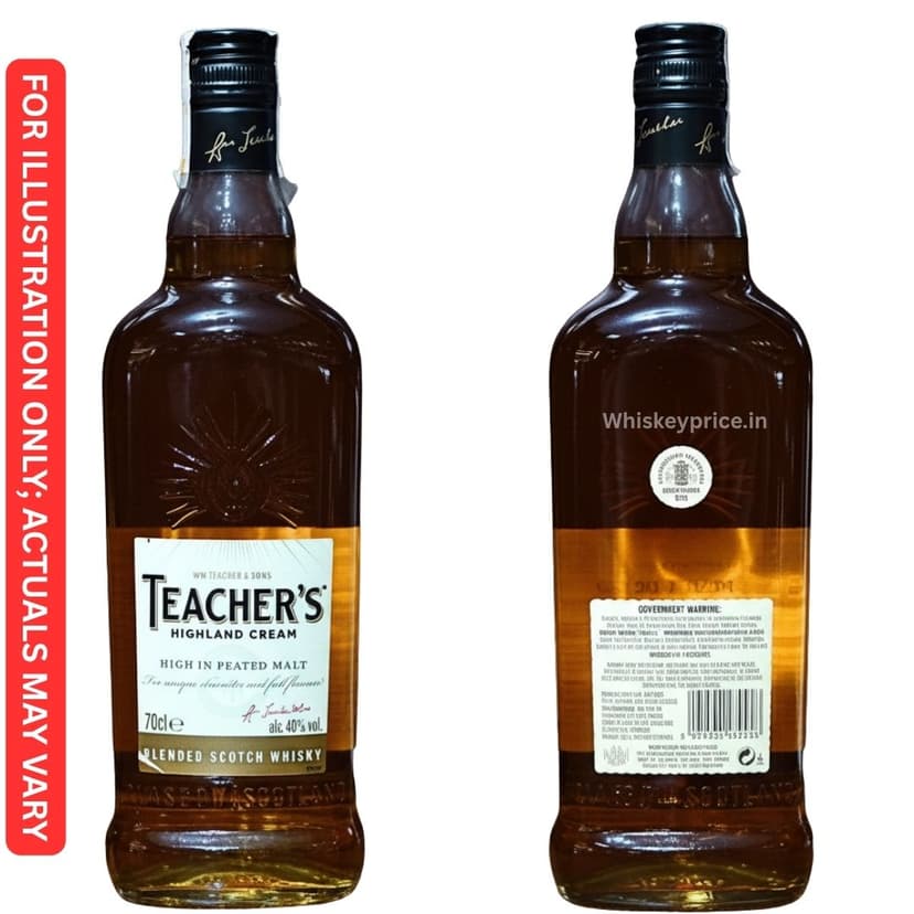 Teacher's Highland Cream Price in Delhi | 750ml | Tasting Notes
