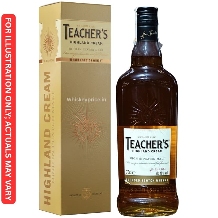 Teachers Whisky Price in Mumbai | 750ml | Tasting Notes