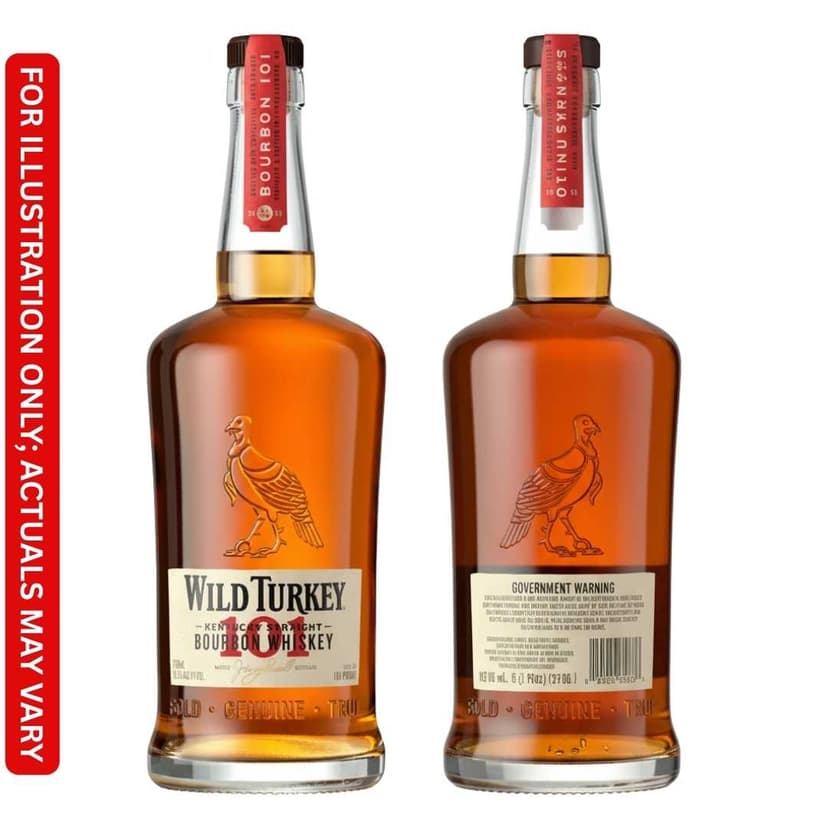 Wild Turkey 101 Bourbon Price in India | 750ml | Tasting Notes