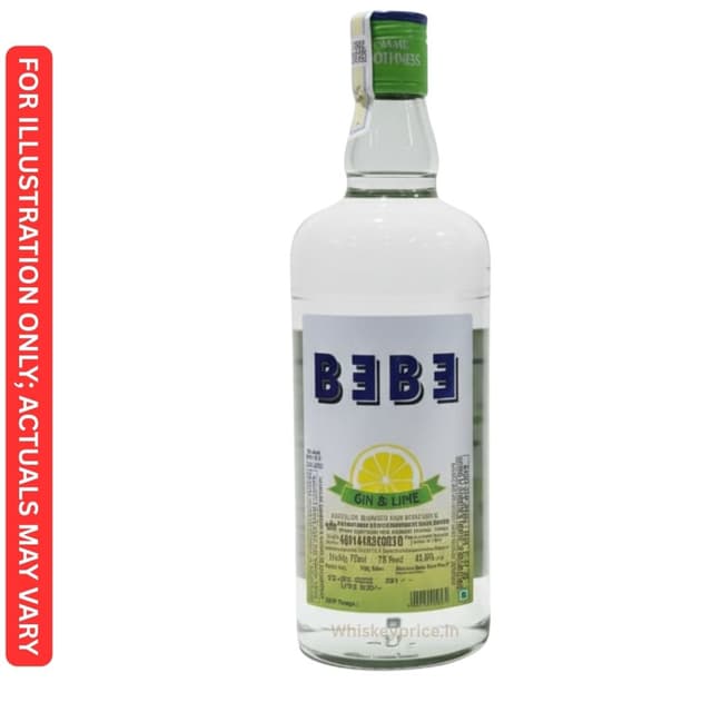 Bebe Gin N Lime Price | 750ml | Tasting Notes