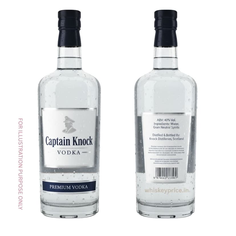 Captain Knock Vodka latest price in India
