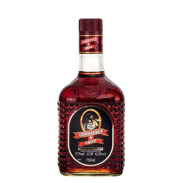 Commander N Chief Jamaican Gold XXX Rum