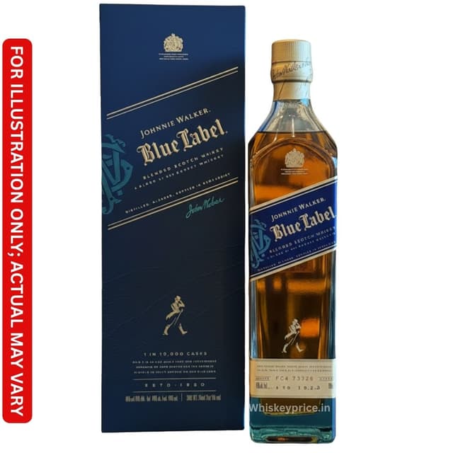 Johnnie Walker Blue Label Latest Price in India: 2026 Rates
