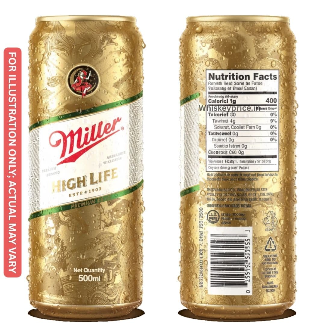 Miller High Life American Lager Beer | 330/500/650ml | Latest Price