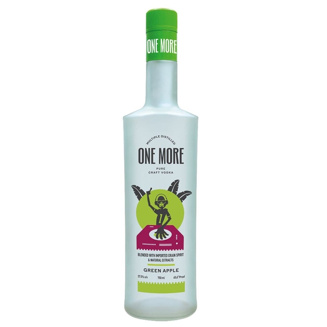 One More Green Apple Vodka Price in Delhi | 750ml | Tasting Notes