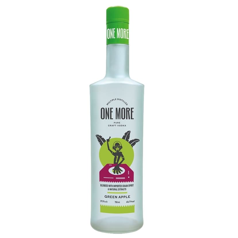 One More Green Apple Vodka Price in Delhi | 750ml | Tasting Notes