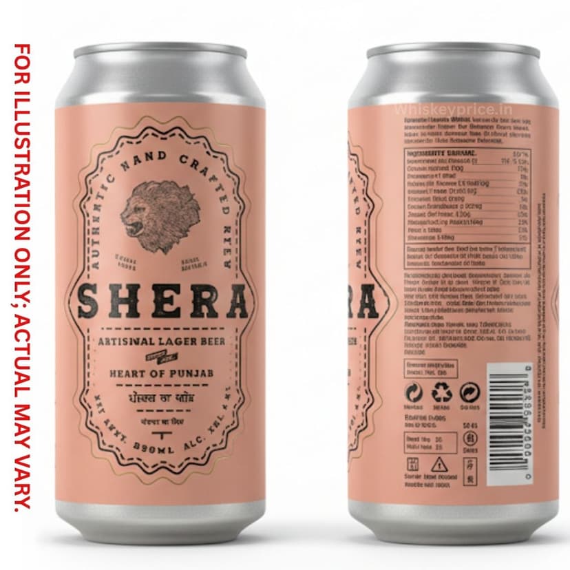Shera Strong Beer latest price in India