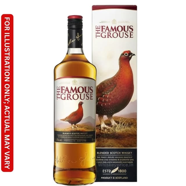 The Famous Grouse Whisky Price in India: Latest 2026 Rates