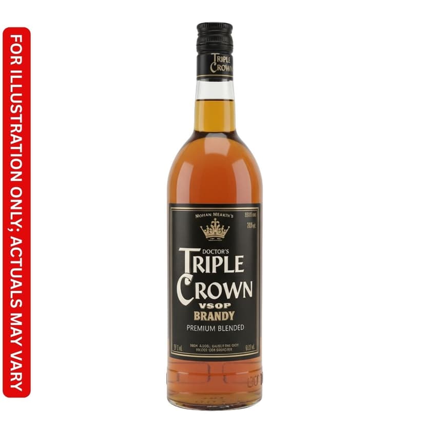 Triple Crown Premium Blended Brandy price in India