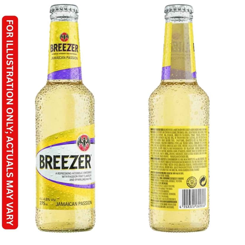 Breezer Extra Jamaican Passion | 275ml Bottle | New Price in India