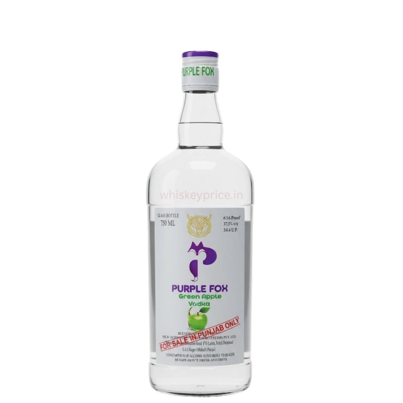 Purple Fox Green Apple Vodka
