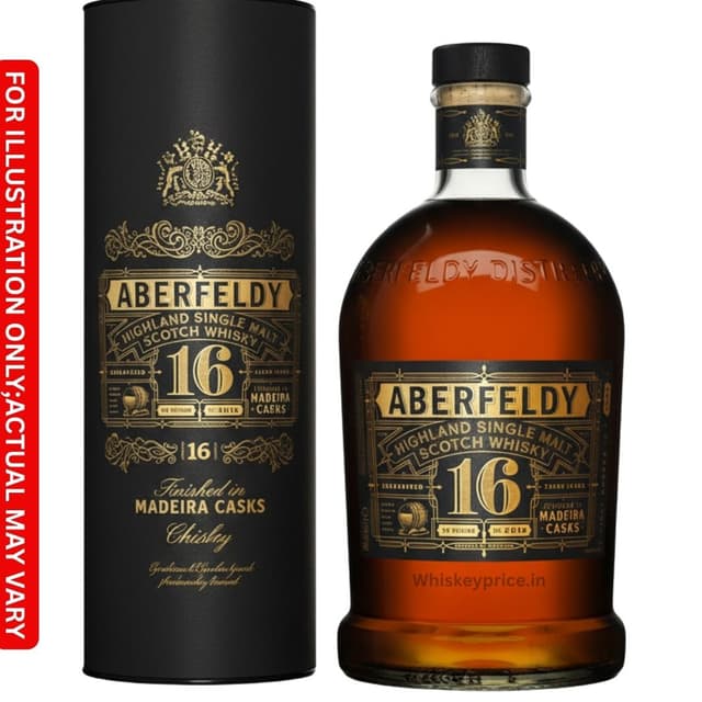 Aberfeldy 16 Year Price in India: Premium Single Malt 2026 Rates