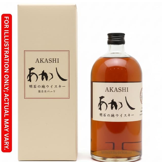 Akashi White Oak Whisky Price in India: Delhi & Mumbai Rates