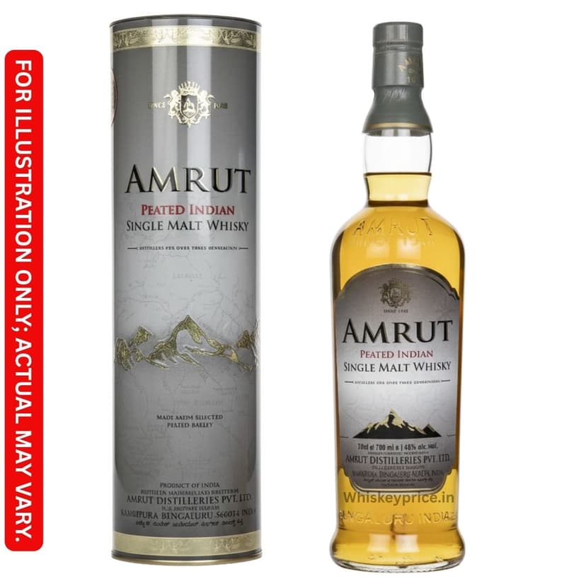 Amrut Peated Single Malt Latest Price in Delhi & Mumbai