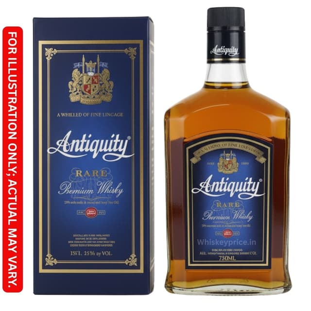 Antiquity Rare Premium Whisky Latest Price in Delhi & Mumbai