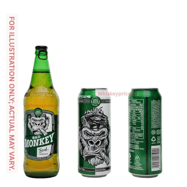 Bad Monkey Extra Strong Beer latest  Price In India