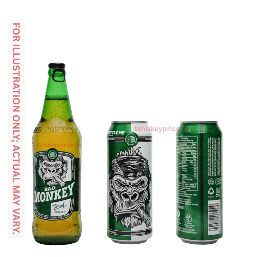 Bad Monkey Extra Strong Beer latest  Price In India