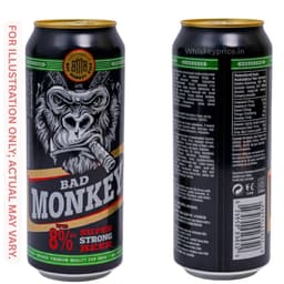 Bad Monkey Strong Premium Beer latest Price In India