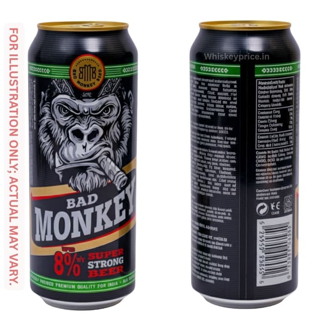 Bad Monkey Strong Premium Beer latest Price In India