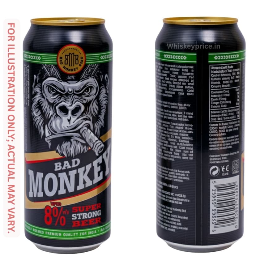 Bad Monkey Strong Premium Beer latest Price In India