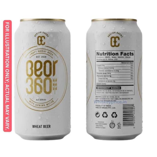 Beor 360 lager Beer latest price in India