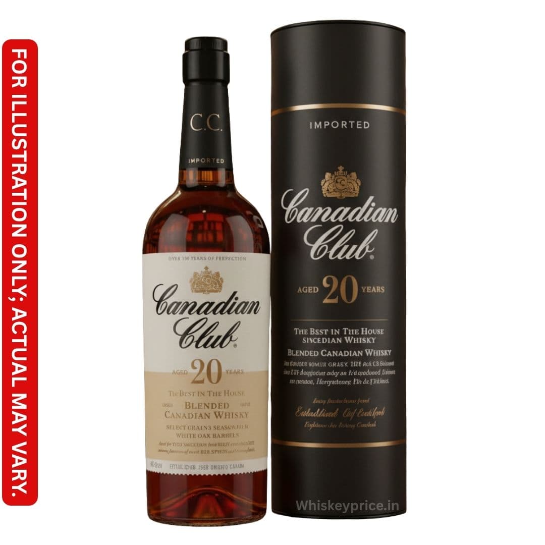 Canadian Club 20 Year Old Price in India: Taste Notes I Rates