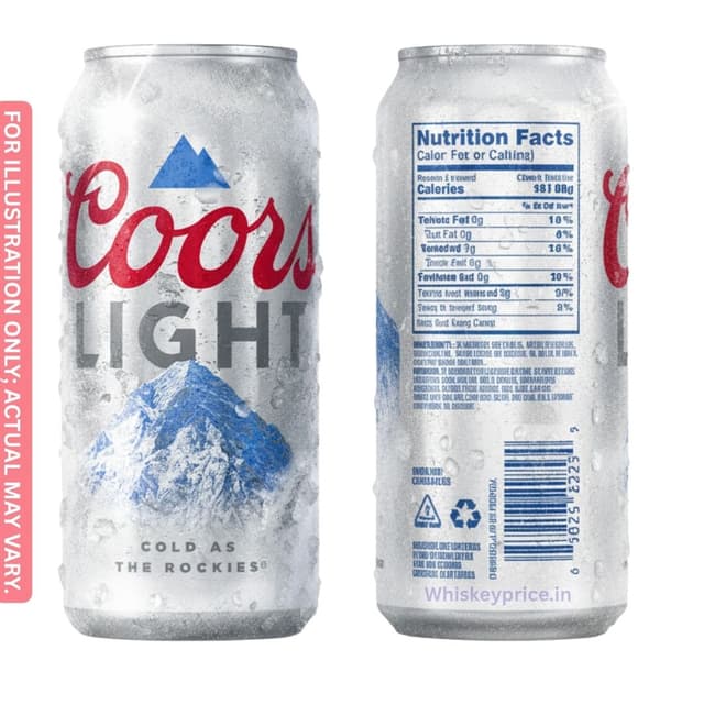 Coors Light Beer price in India