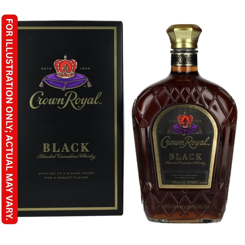 Crown Royal Black Blended Canadian Whisky Price in India