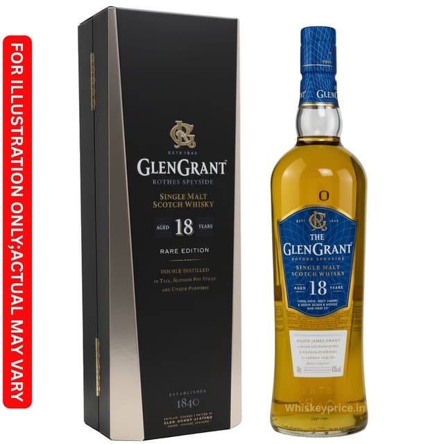 Glen Grant 18 Year Old Single Malt Price in India 2026