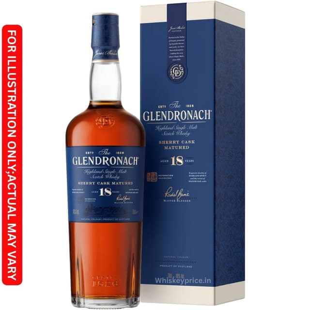 GlenDronach 18 Single Malt Price in Kolkata | 700ml |