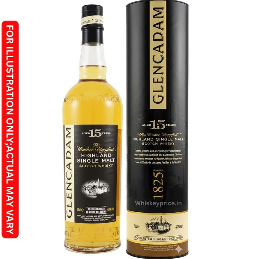 Glencadam 15 Years Old Single Malt Scotch Whisky Price in India