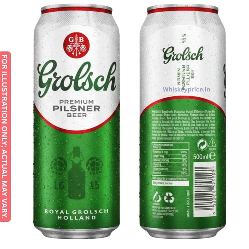 Grolsch Premium Lager price in India