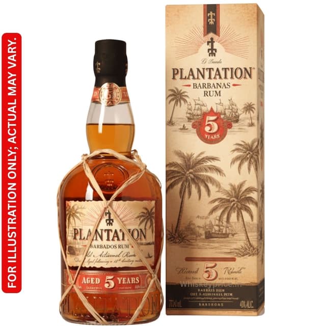 Planteray 5-Year-Old Barbados Rum (Plantation old name)