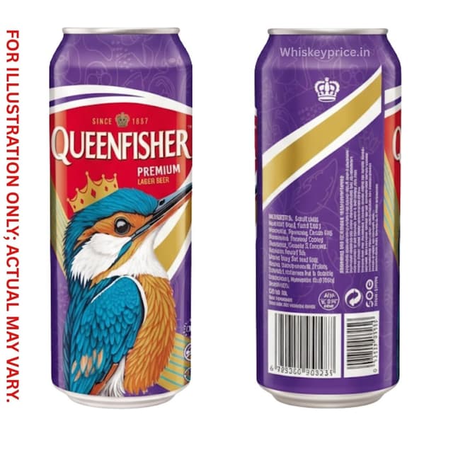 Queenfisher Lager Beer latest price in India